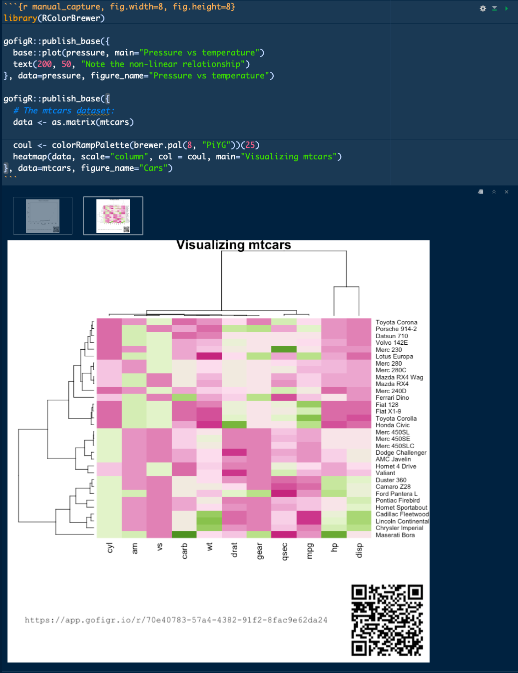 Publishing base R plots with publish_base inside RStudio
